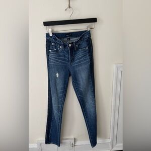 J.Crew Vintage Straight‎ Denim Jean Two Tone